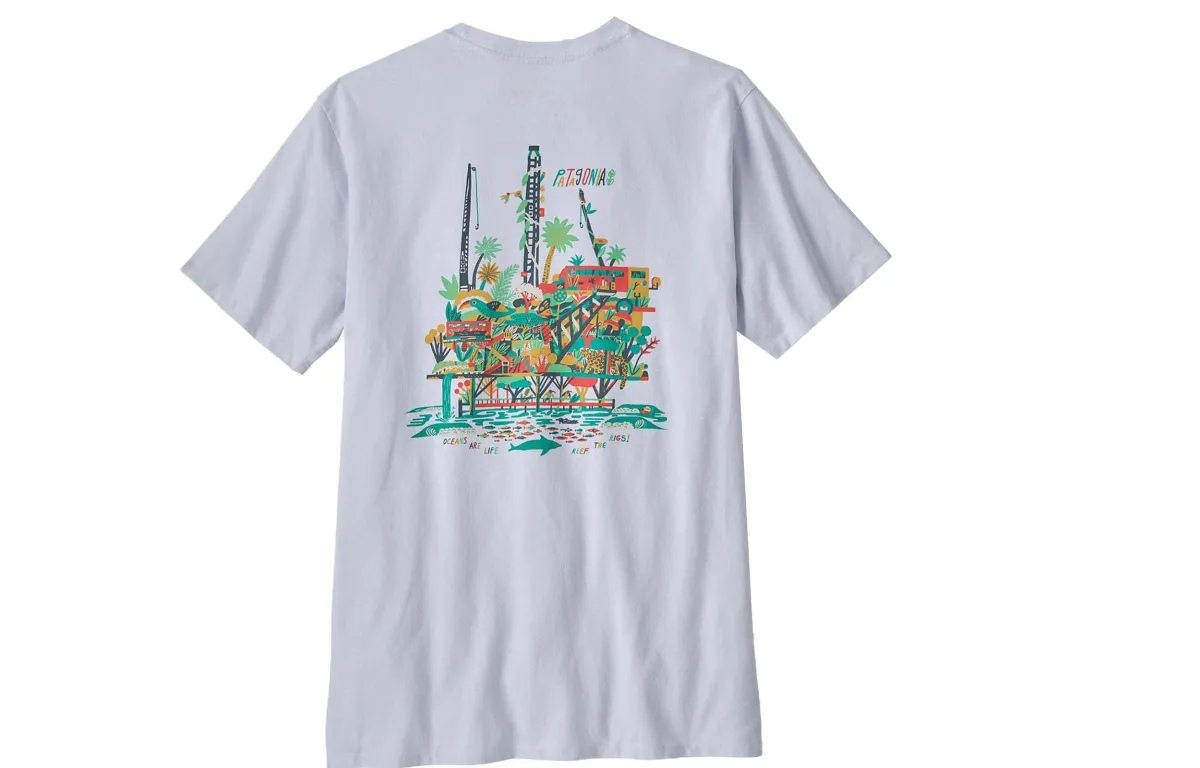 Patagonia Responsibili-Tee T-Shirts Men's Crew Neck Moderate Straight Fit