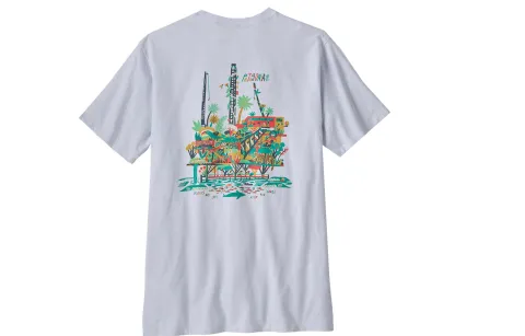 Patagonia Responsibili-Tee T-Shirts Men's Crew Neck Moderate Straight Fit