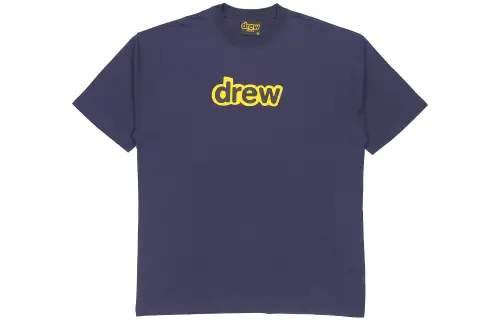 Drew House T Shirt Unisex Marine Blue