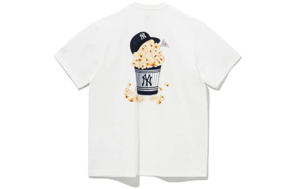 New Era X MLB New York Yankees Crew Neck T-Shirt White