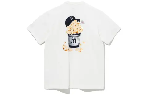 New Era X MLB New York Yankees Crew Neck T-Shirt White