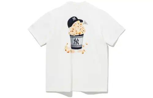 New Era X MLB New York Yankees Crew Neck T-Shirt White