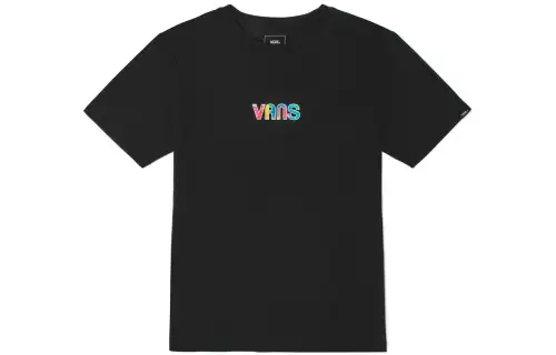 Vans Teess T Shirt Unisex Black