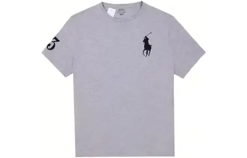 Polo Ralph Lauren Big Pony T Shirt Classic Version Men's Gray