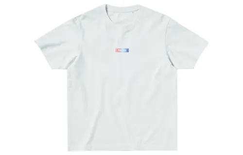 UNIQLO T Shirts Unisex White Crew Neck Moderate Straight Fit