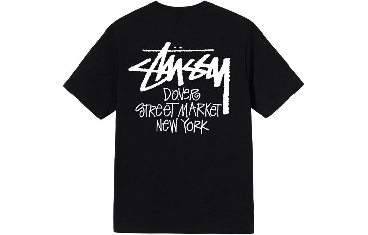 Футболка Stussy (черная) — фото 10