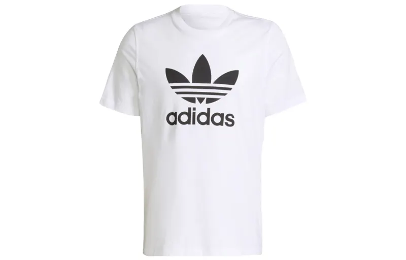 Adidas Trefoil Logo print Cotton T shirt