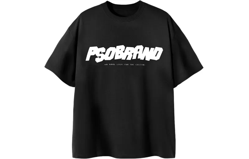 PSO Brand T Shirts Unisex Crew Neck Moderate Straight Fit
