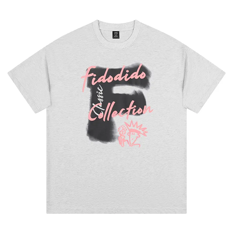 FIDO DIDO Short Sleeved T Shirts Unisex