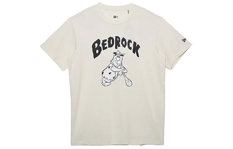 New Era SS22 T Shirt Unisex Ivory White