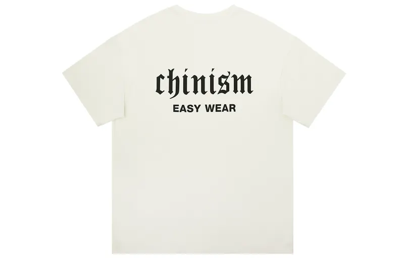 CHINISM T Shirts Unisex Crew Neck Moderate Straight Fit