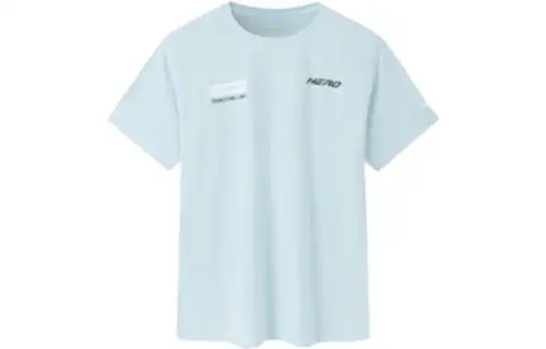 ANTA Variety Training Collection T Shirts Men's Light Blue Crew Neck Moderate Straight Fit