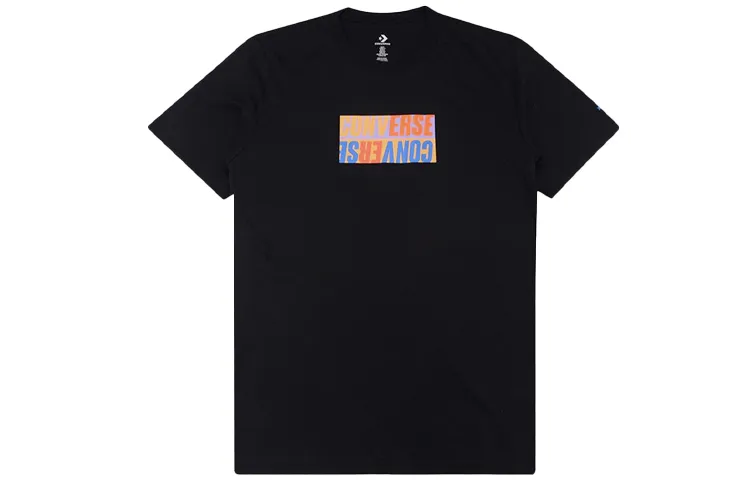 Converse Set in Sleeve T Shirt Men's Black