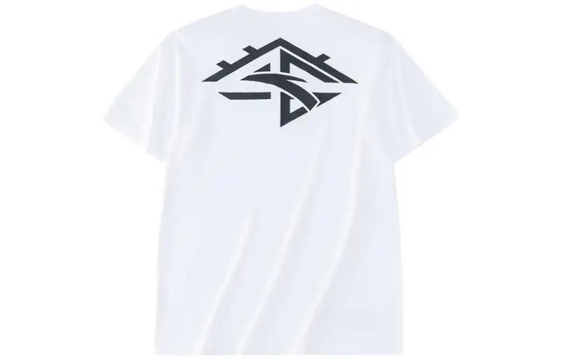 Anta Drop Shoulder Sleeve T Shirt Men's Pure White