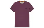 Timberland T Shirts Men's Dark Purple Crew Neck Moderate Straight Fit