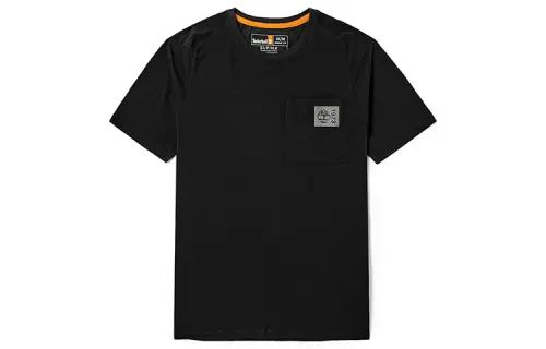 Timberland Set in Sleeve T Shirt Men's Black