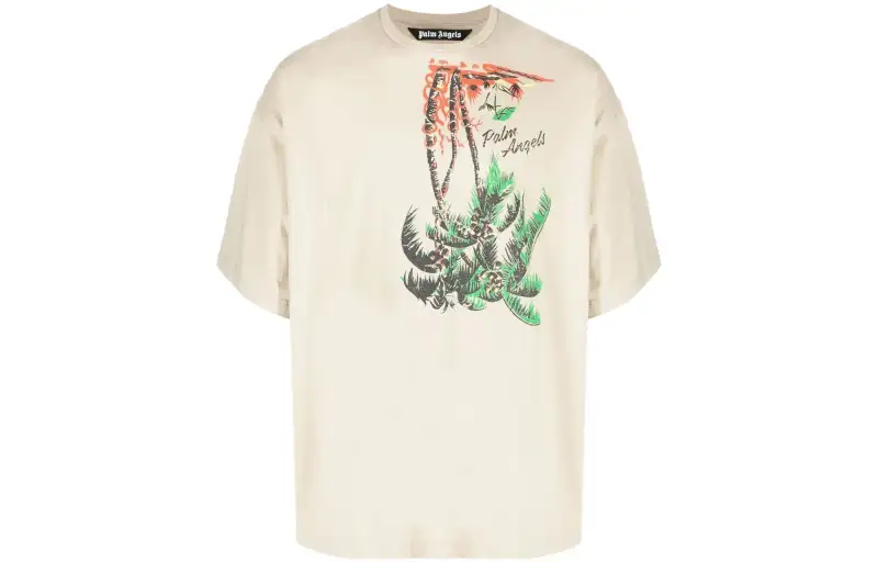 PALM ANGELS Upside Down Palm Tee