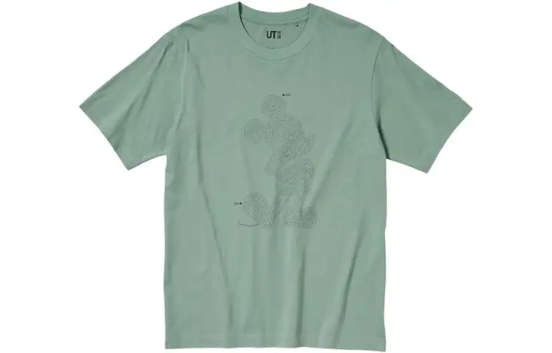 UNIQLO x Disney SS23 T Shirt Unisex Green
