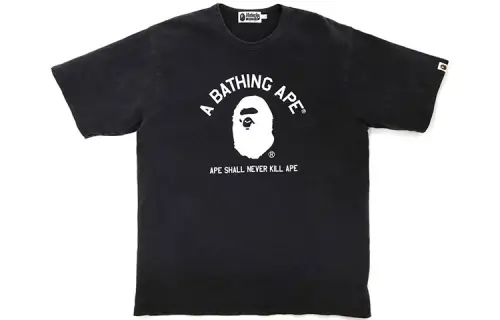 Bape A BATHING APE Indigo Relaxed Fit Tee