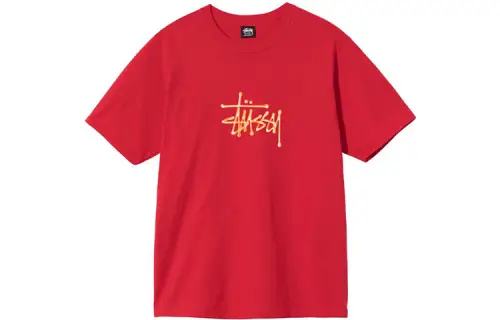 Stussy T Shirts Unisex Crew Neck Moderate Straight Fit