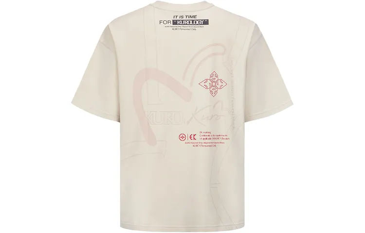 EVISU T Shirts Men's Crew Neck Moderate Straight Fit