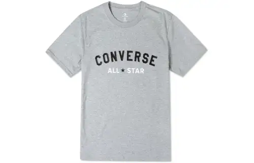 Converse All Star T Shirt Men's Gray