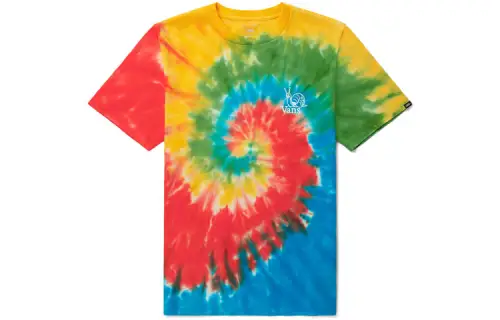 Vans T Shirts Unisex Multicolor Crew Neck Moderate Straight Fit