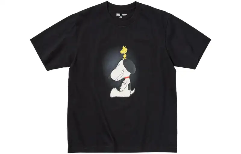 UNIQLO x Peanuts T Shirt Unisex Black