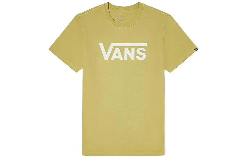 Vans T Shirt Men's Light Yellow