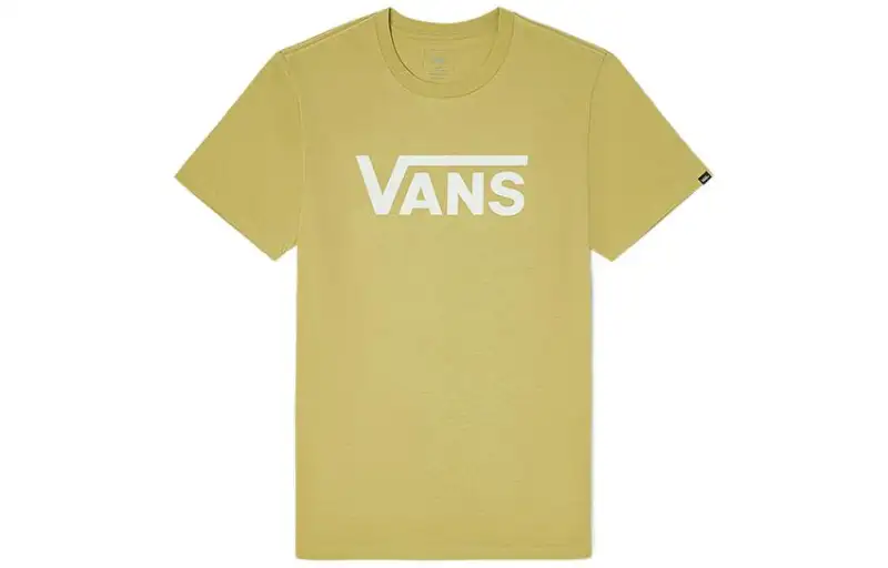 Vans T Shirt Men's Light Yellow