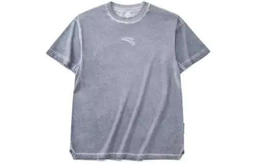 Anta T Shirt Unisex Concrete Gray