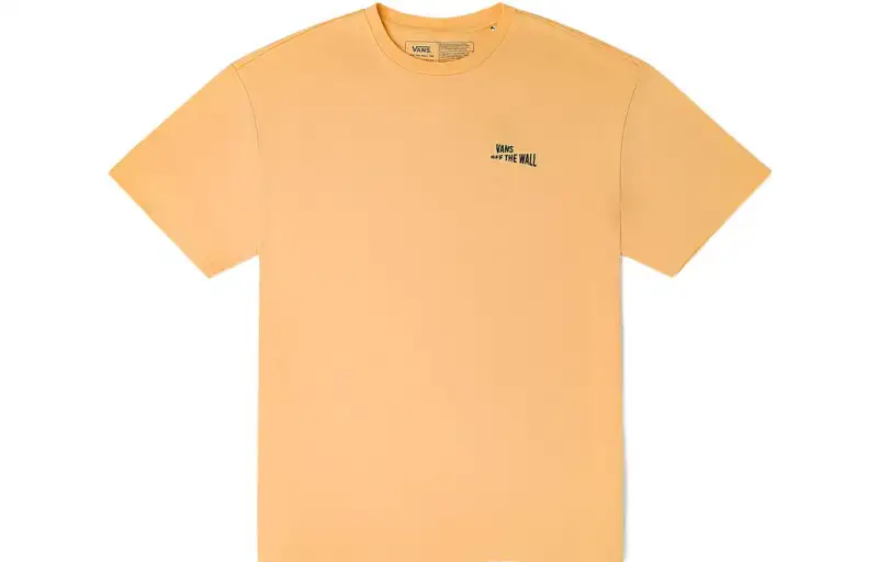 Vans T Shirt Unisex Light Yellow