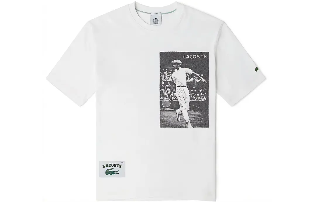LACOSTE SS22 T Shirt Men's White