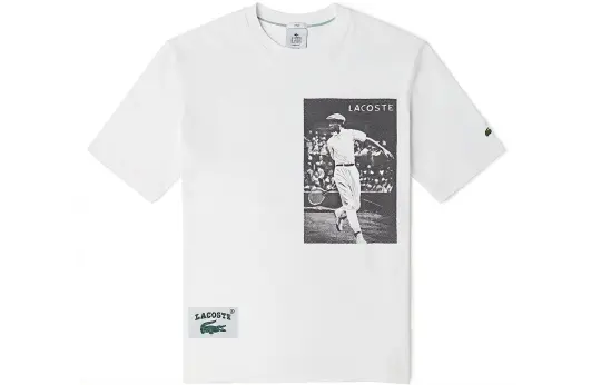 LACOSTE SS22 T Shirt Men's White