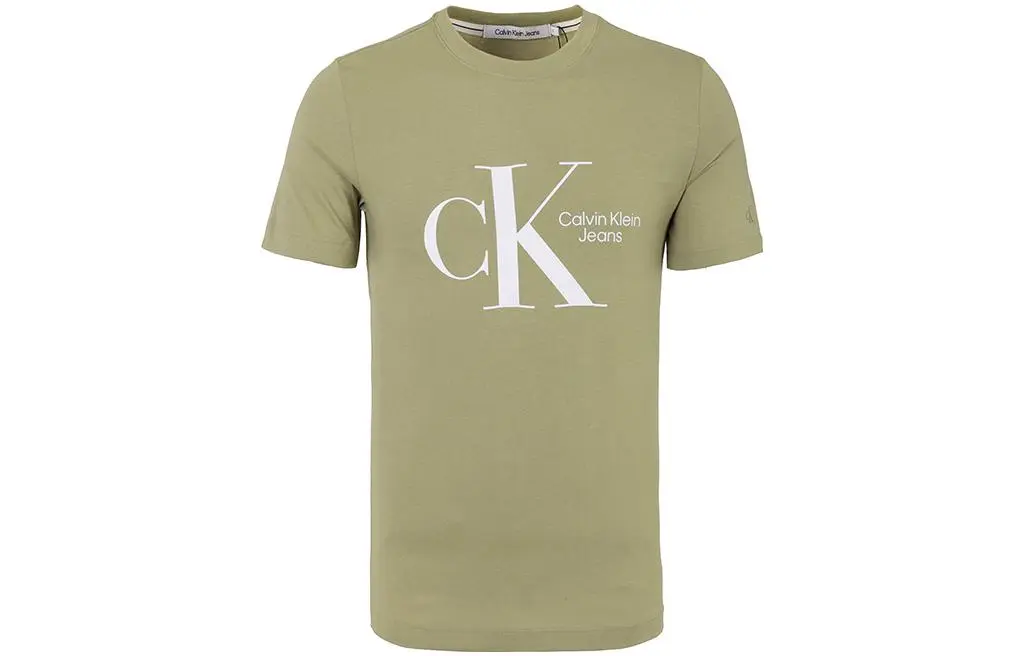 CALVIN KLEIN T Shirt Men's Green