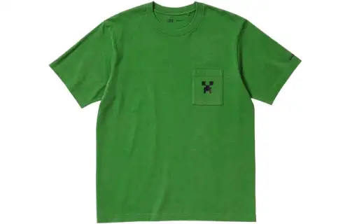 UNIQLO x Minecraft SS22 T Shirt Unisex Green