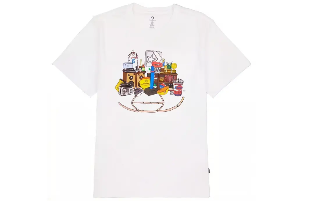 Converse SS23 T Shirt Men's White