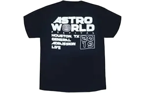 Travis Scott Astrofest 2019 Staff Embossed Tee