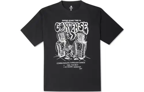 Converse DanceFlyer T Shirt Men's Black