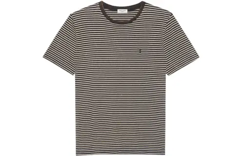 SAINT LAURENT SS21 T Shirt Men's Black
