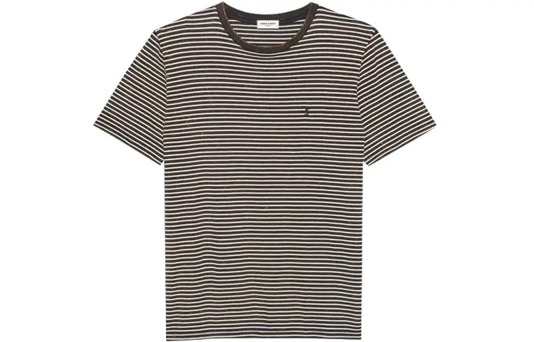 SAINT LAURENT SS21 T Shirt Men's Black