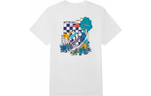 Vans x YUEGUANGBAOHE,LIANMINGKUAN SS22 T Shirt Unisex White