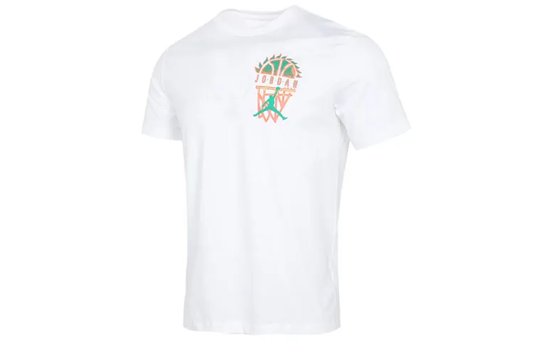 Jordan Set-in Sleeve T-Shirt Men's White