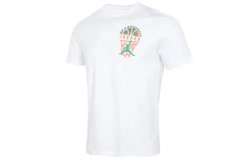 Jordan Set-in Sleeve T-Shirt Men's White