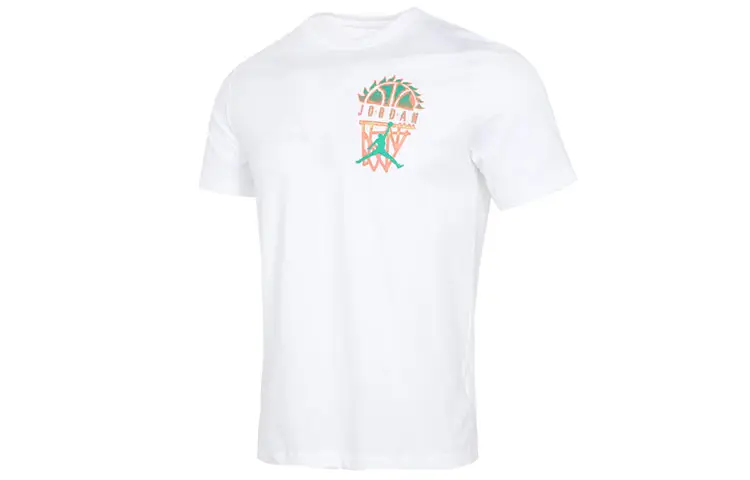 Jordan Set-in Sleeve T-Shirt Men's White