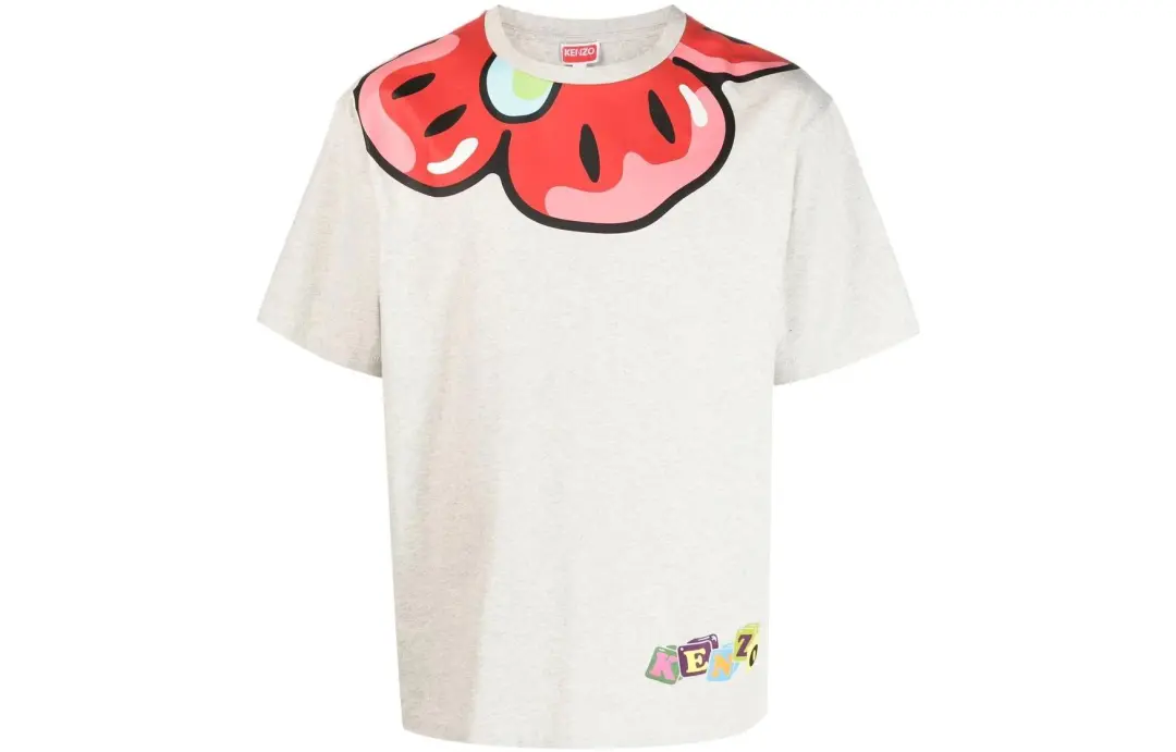 KENZO Boke Graphic Print Oversized T Shirt