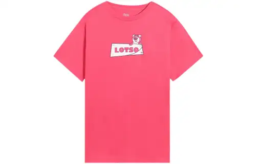 Li Ning x Disney T Shirt Unisex Cranberry Red