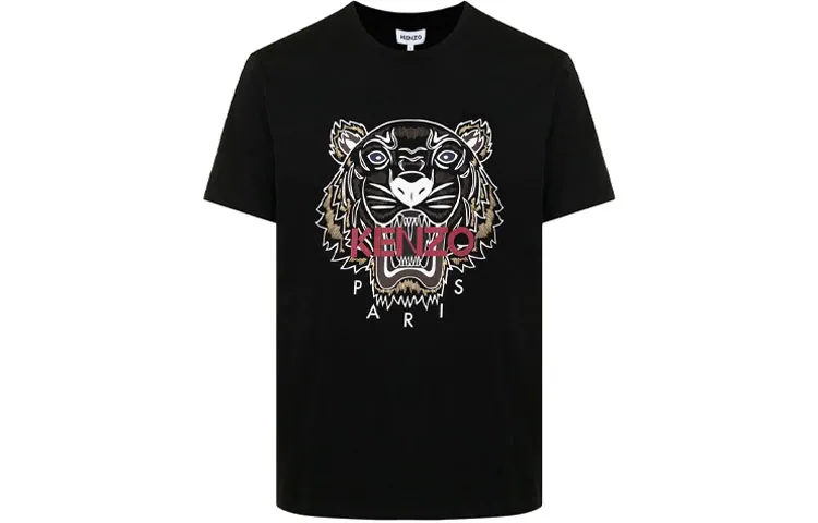 KENZO Men Classic Tiger T-shirt Black