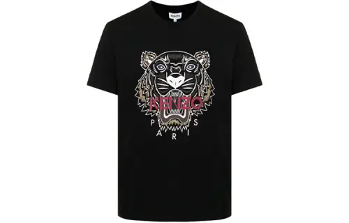 KENZO Men Classic Tiger T-shirt Black