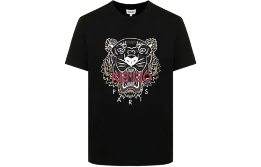 KENZO Men Classic Tiger T-shirt Black